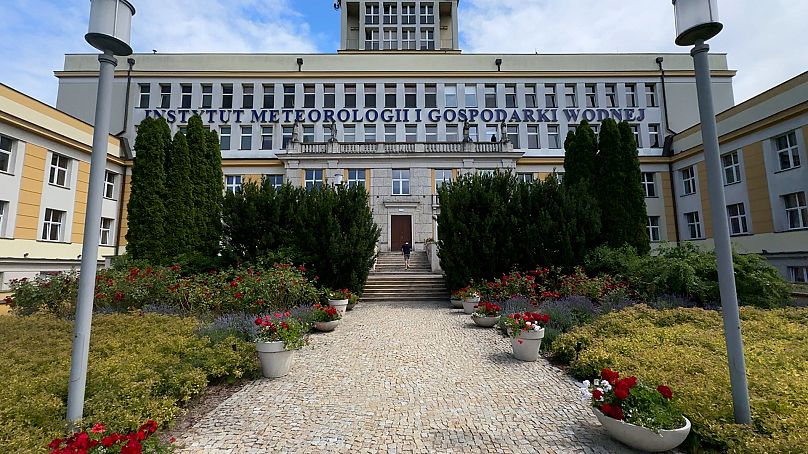 L'Institut de météorologie et de gestion de l'eau (IMGW) à Varsovie