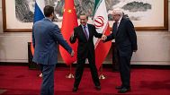 استقبال وزیر خارجه چین از معاونان وزارت خارجه روسیه و ایران