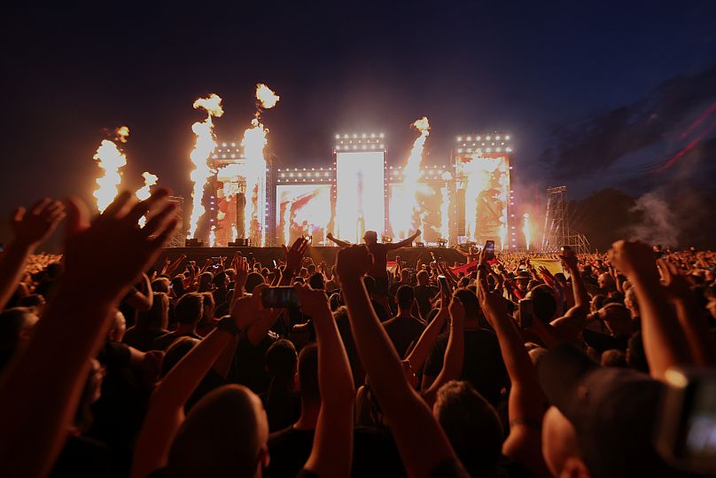 Thousands at the Marko Perković gig 