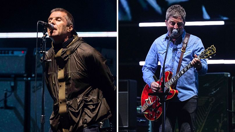Liam and Noel Gallagher back together after 16 years away - Cardiff, Friday 4 July 2025
