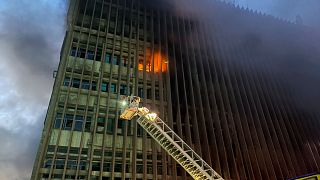 Cairo telecom fire injures 14, disrupts internet nationwide