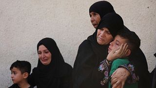 خانواده قربانیان حملات اسرائیل در غزه
