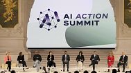 Discussions during the Artificial Intelligence Action Summit in Paris. 