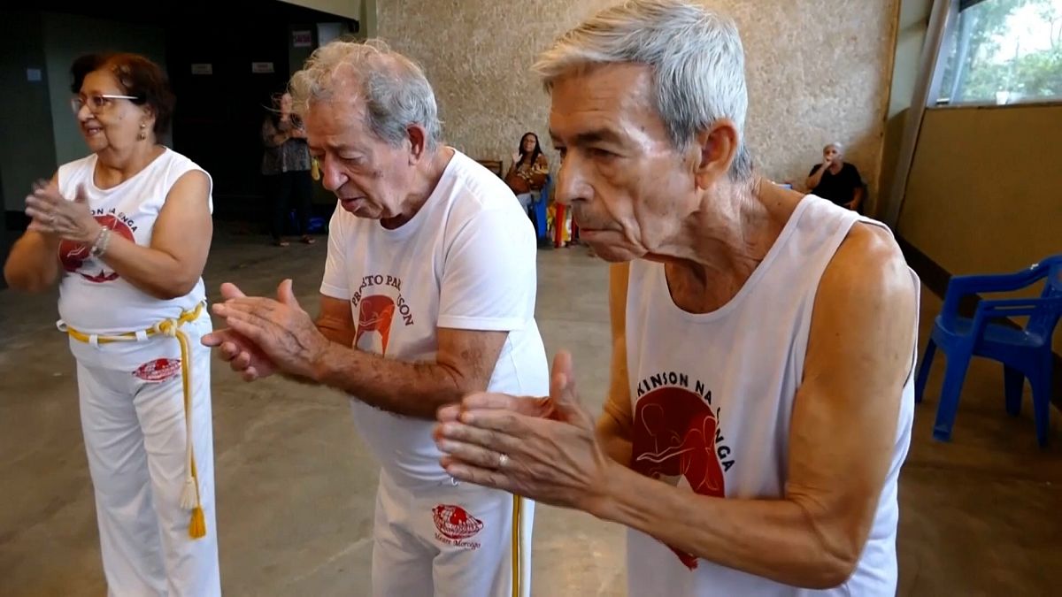 Parkinson’s patients in Rio find relief through capoeira