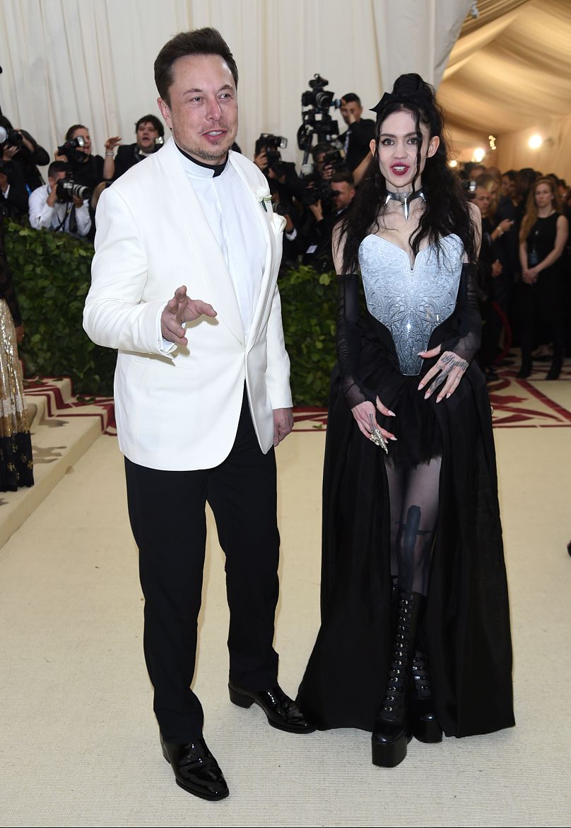 The then-happy couple at the Metropolitan Museum of Art's Costume Institute benefit gala in New York - 7 May 2018