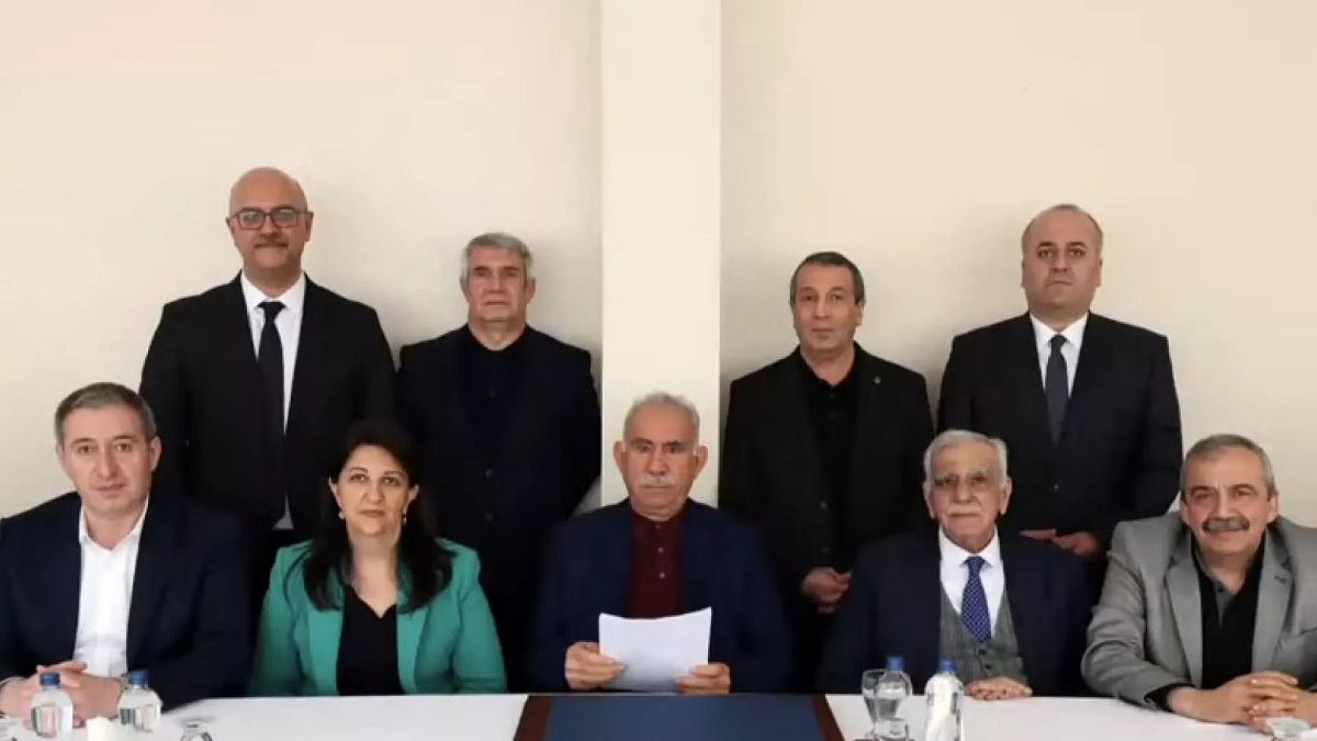 Abdullah Öcalan'ın görüntülü mesajı yayınlandı: 'PKK hareketine son verilmiştir'