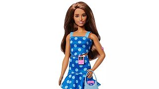 This is the first Barbie doll with type 1 diabetes