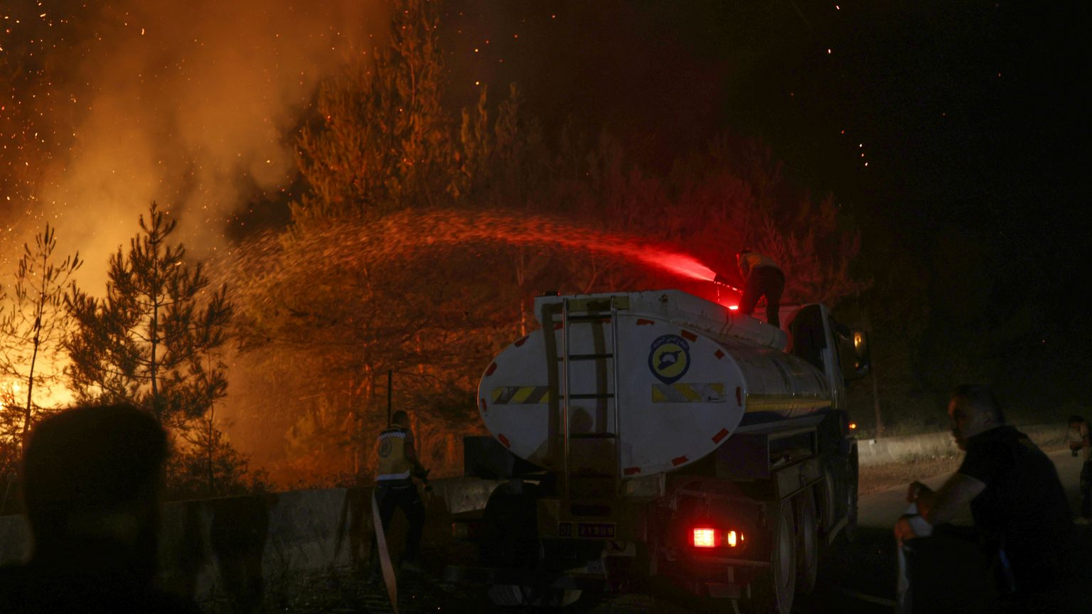 The Balkans have been pounded by storms, while wildfires broke out in Türkiye, Spain and France in the last week.