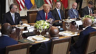 Etats-Unis : Donald Trump déjeune avec cinq présidents africains