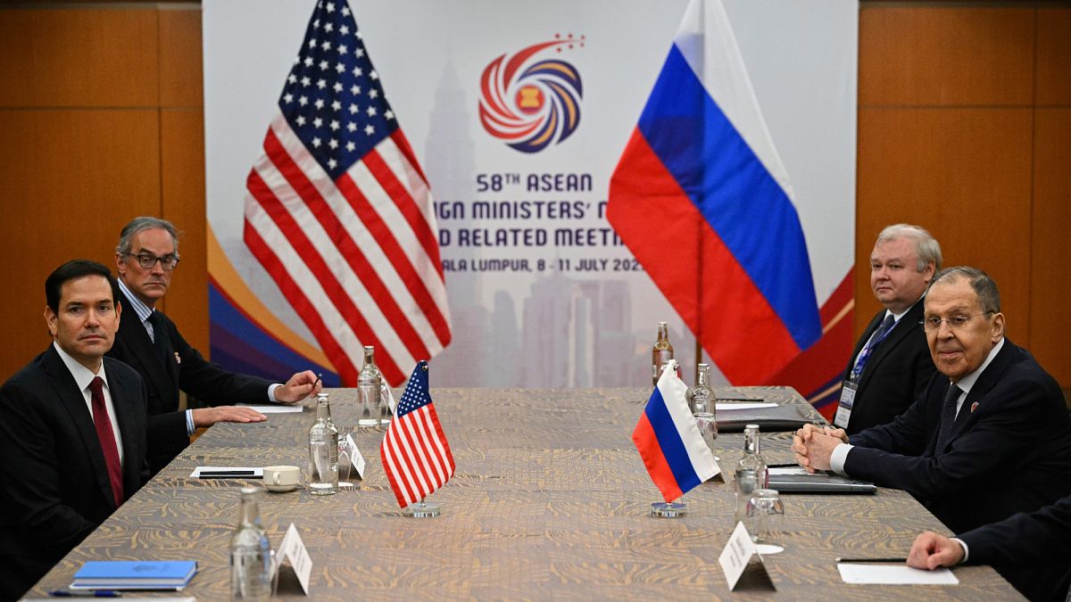 Rubio discusses 'new approach' to Ukraine peace talks with Lavrov despite 'frustration'