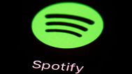 The Spotify app on an iPad in Baltimore, 20 March, 2018