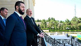 دیدار رهبران دمشق و باکو