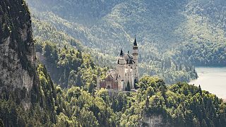 Vista del castillo de Neuschwanstein, en Schwangau, Alemania, el jueves 15 de junio de 2023. 