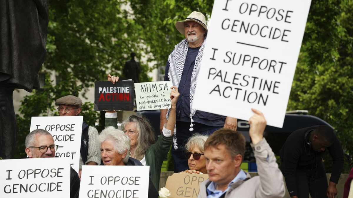 اعتقالات في لندن خلال احتجاجات ضد تصنيف حركة "فلسطين أكشن" منظمة إرهابية