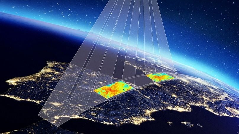 Il sensore sarà in grado di generare immagini della temperatura superficiale con una risoluzione di 64 x 64 metri.