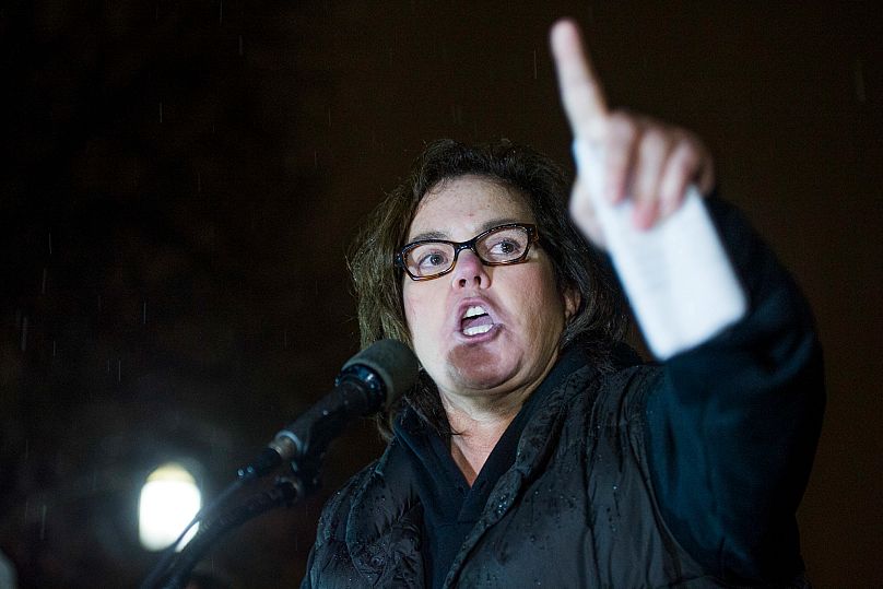Rosie O'Donnell - a longtime critic of Donald Trump