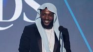 Kendrick Lamar gets his very own university course - Pictured: Lamar accepts the award for album of the year for 'GNX' during the BET Awards - 9 June 2025