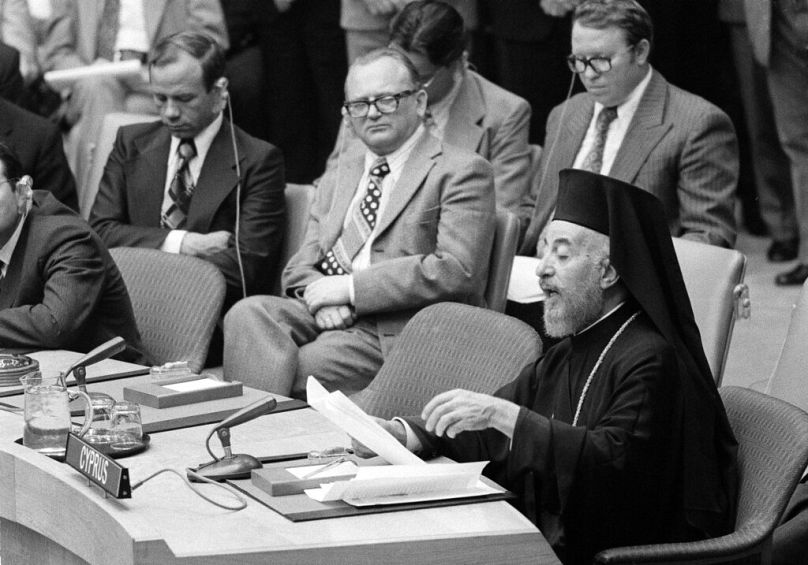 Ο Αρχιεπίσκοπος Μακάριος στον ΟΗΕ