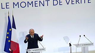 François Bayrou el 15 de julio en su rueda de prensa sobre el presupuesto