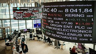 View of the surveillance room of the Euronext France, 21 March, 2025