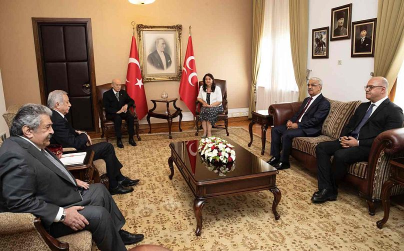 DEM Parti-MHP görüşmesi
