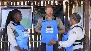 Angola : le Prince Harry dans les pas de sa mère Diana