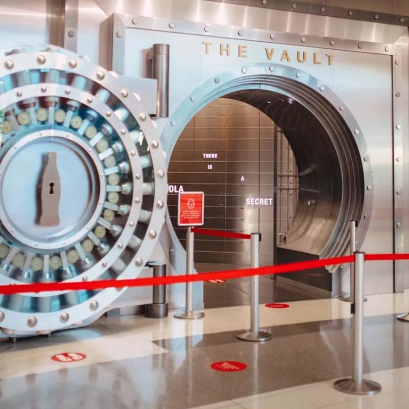 The Coca-Cola vault in Atlanta 