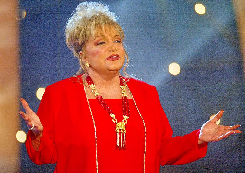 Connie Francis performs during the German TV show "Summer Party of Folk Music" in Magdeburg, Germany - 5 June 2004