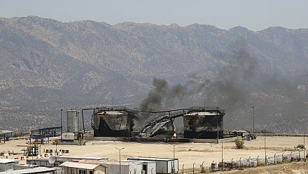 Drone strikes target oil fields in Iraq’s Kurdish region