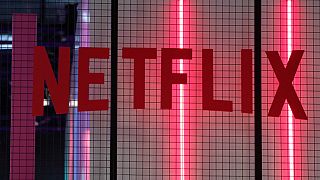  In this Nov. 4, 2017, file photo, the logo of entertainment company Netflix is pictured in Paris
