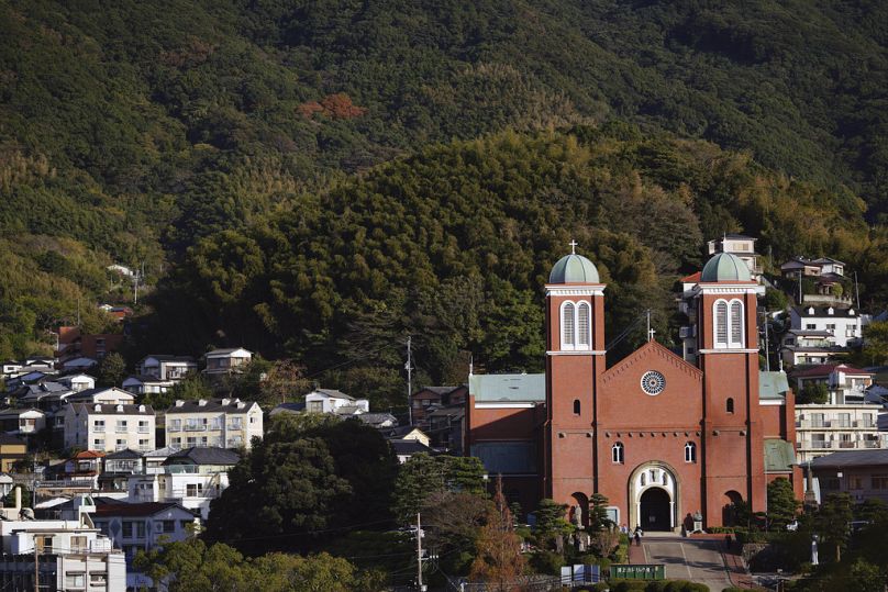 Cattedrale Urakami a Nagasaki AP Photo/Eugene Hoshiko, 