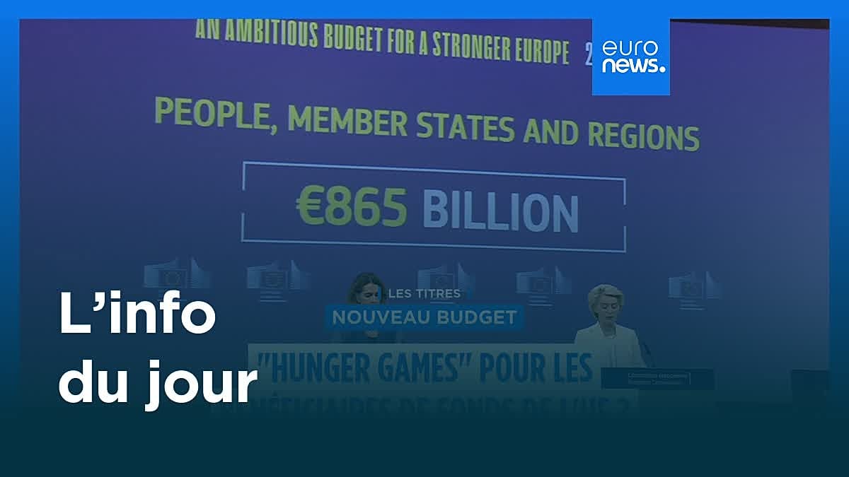 Vid o L info Du Jour 19 Juillet Matin Euronews Vid o L info Du Jour 19 Juillet Matin Euronews
