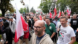 Anti-immigrant demonstrations in more than 80 cities