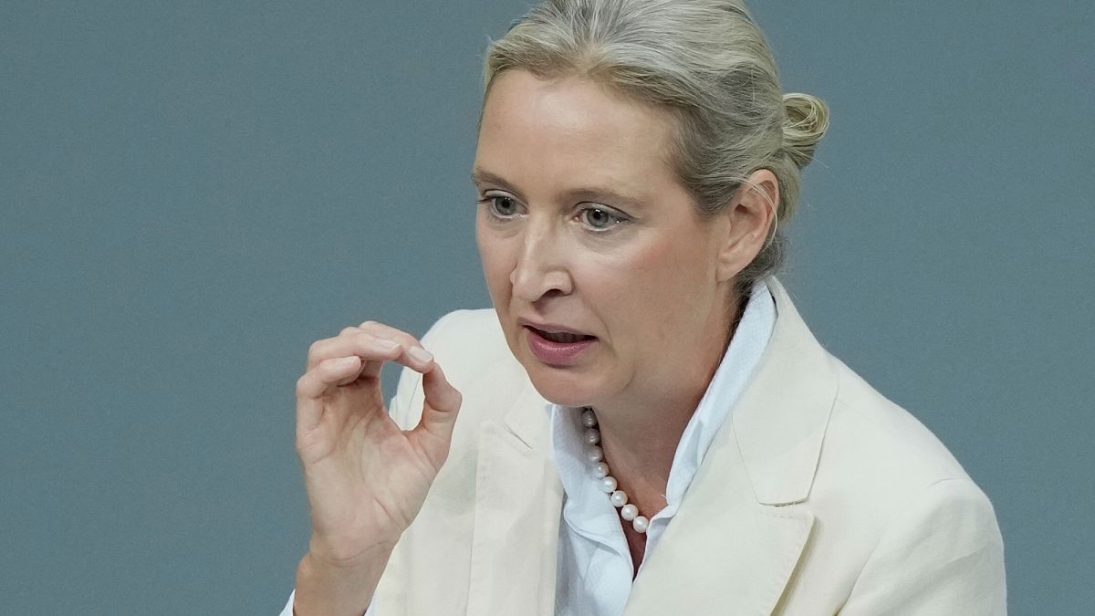 Γερμανία: «Σκέπασαν» με θόρυβο την απολογιστική συνέντευξη της ηγέτιδας του ακροδεξιού AfD Γερμανία: «Σκέπασαν» με θόρυβο την απολογιστική συνέντευξη της ηγέτιδας του ακροδεξιού AfD