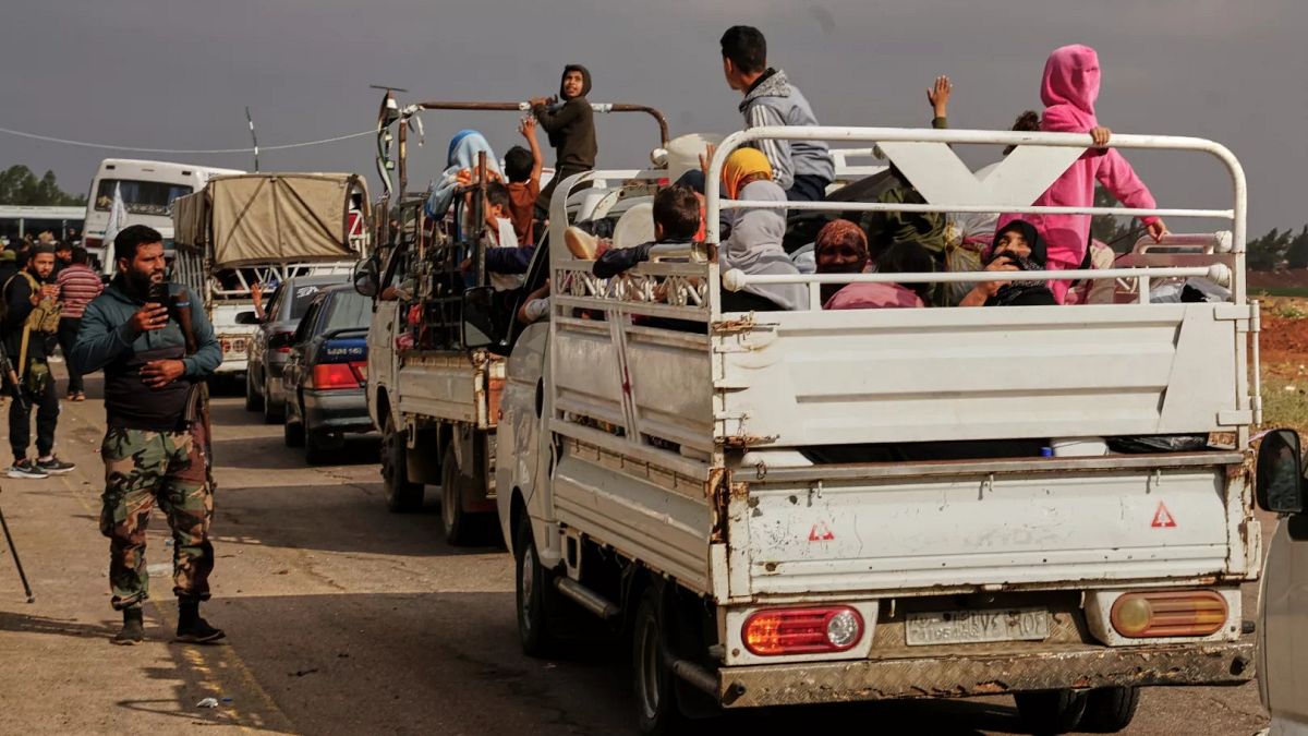 Syrian forces evacuate Bedouin families out of Suwayda as shaky ceasefire holds
