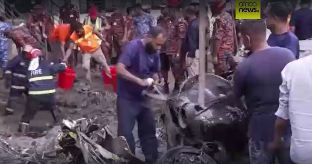Tragedy in Dhaka: Military jet crashes Into school, killing at least 27 Tragedy in Dhaka: Military jet crashes Into school, killing at least 27