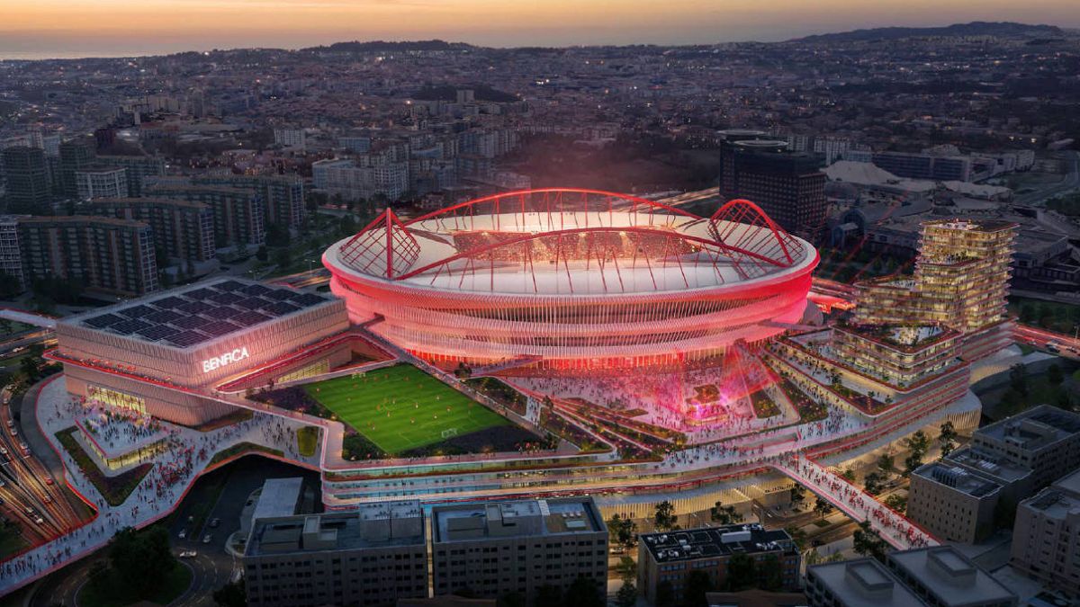 Lisbon's Stadium of Light set to be transformed into 'Benfica District' by new radical design