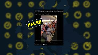 The video has been shared with a number of false captions