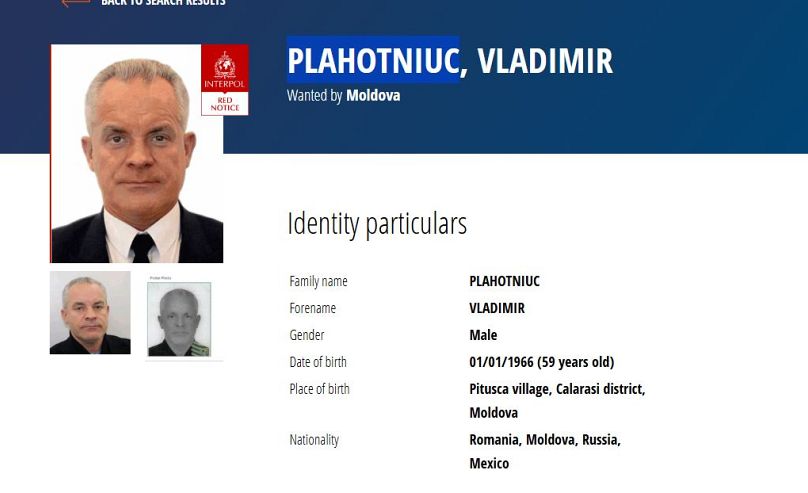 L'avis de recherche émis par Interpol à l'encontre de Vladimir Plahotniuc