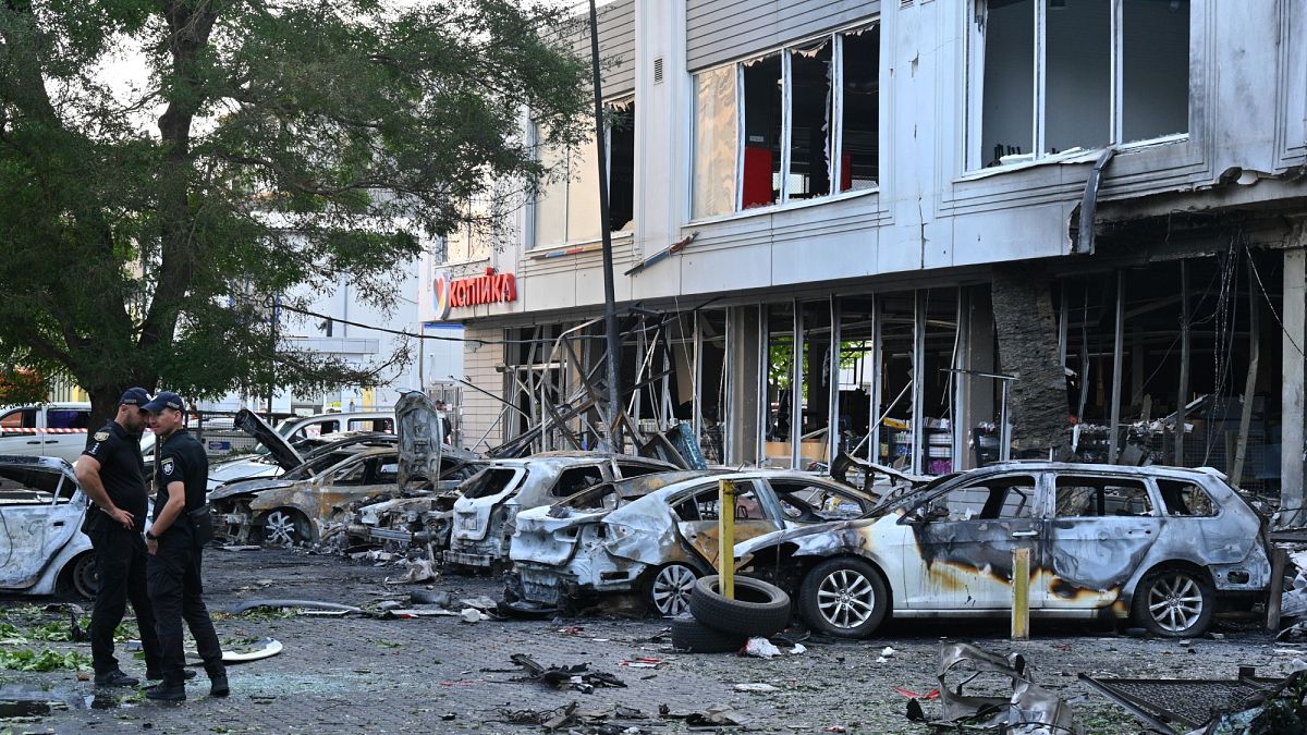 Πόλεμος στην Ουκρανία: Ένας νεκρός και δεκάδες τραυματίες από νυχτερινή επίθεση με drones Πόλεμος στην Ουκρανία: Ένας νεκρός και δεκάδες τραυματίες από νυχτερινή επίθεση με drones