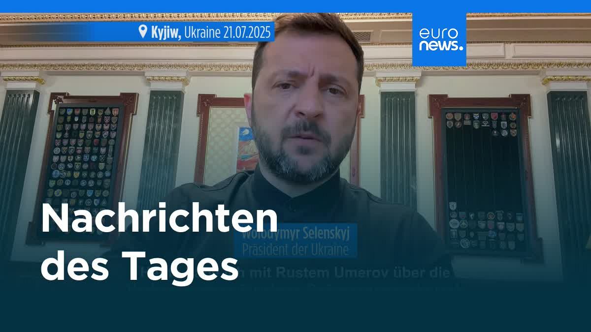 Video. Nachrichten des Tages | 23. Juli - Morgenausgabe | Euronews Video. Nachrichten des Tages | 23. Juli - Morgenausgabe | Euronews