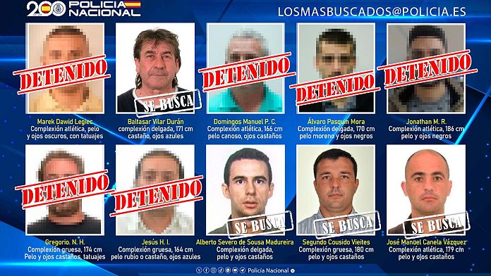 España: La Policía detiene al fugitivo de los tatuajes incluido en la lista de los 10 más buscados