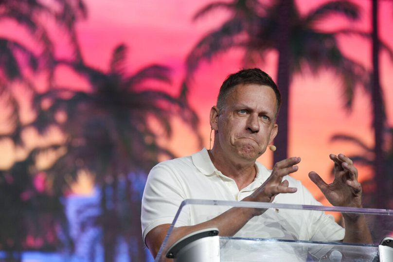 Trump-Berater und Palantir-Gründer Peter Thiel, 2022 in Miami