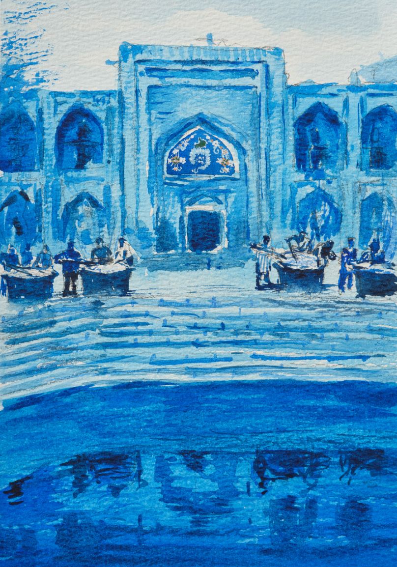 Bukhara Biennial location, Cafe Oshqozon