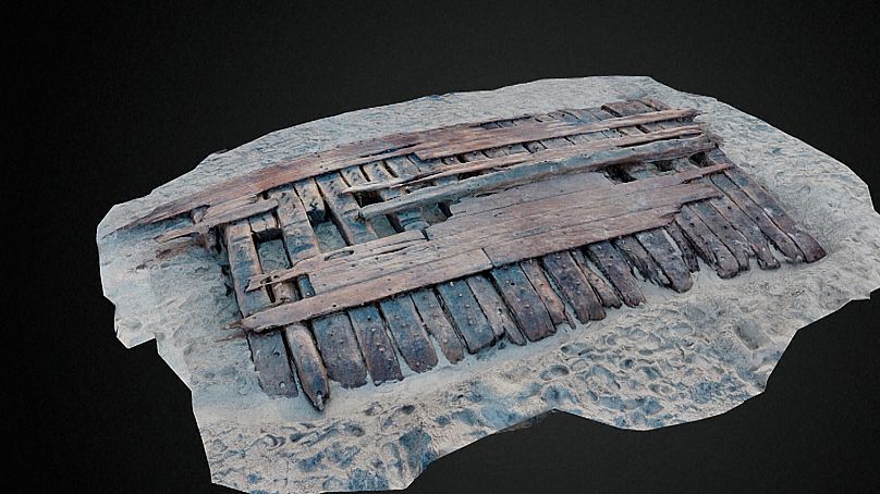 3D model of the 250-year-old remains of the Sanday Wreck