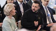 Ursula von der Leyen called Volodymyr Zelenskyy.