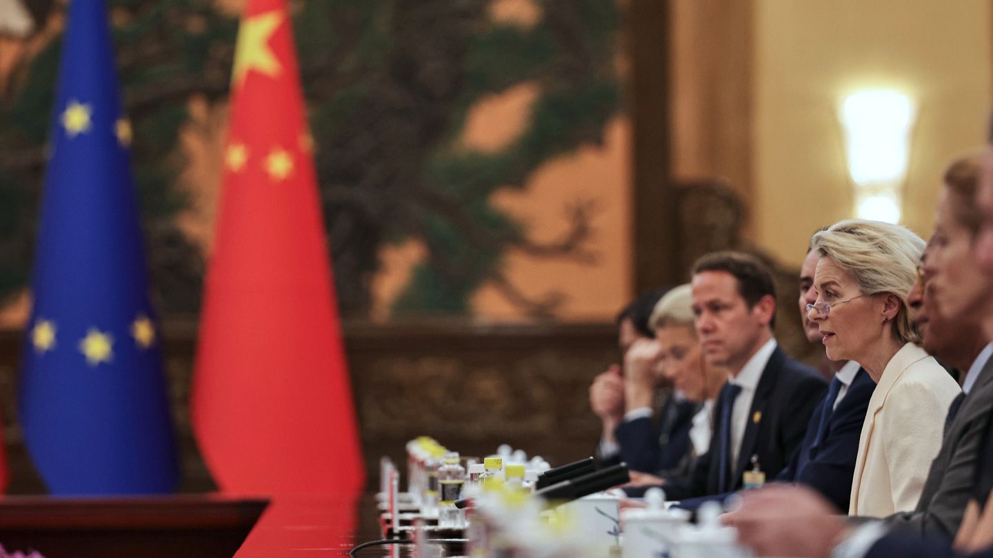EU press for more balanced relationship at scaled-back EU-China summit in  Beijing | Euronews