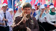 فایل: رامزان کادیروف، رهبر منطقه ای چچن از دانشگاه دولتی چچن در گروزنی، پایتخت استان چچن بازدید کرد، 11 اوت 2016