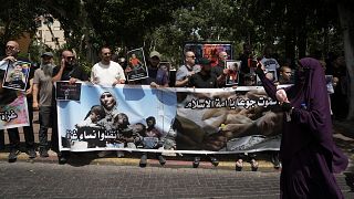 Conflit à Gaza : à Jaffa, des manifestants réclament la fin de la guerre 