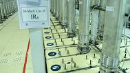 A centrifuge machines in the Natanz uranium enrichment facility in central Iran, 5 November, 2019